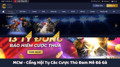 MCW - Cổng Hội Tụ Các Cược Thủ Đam Mê Đá Gà